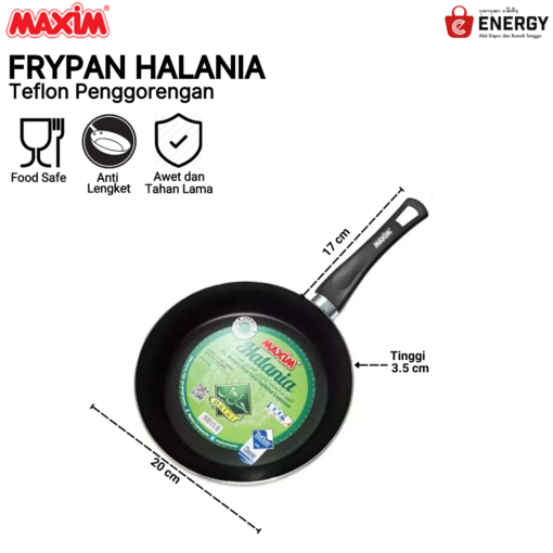 MAXIM FRYPAN HALANIA 20 CM Energy Bali