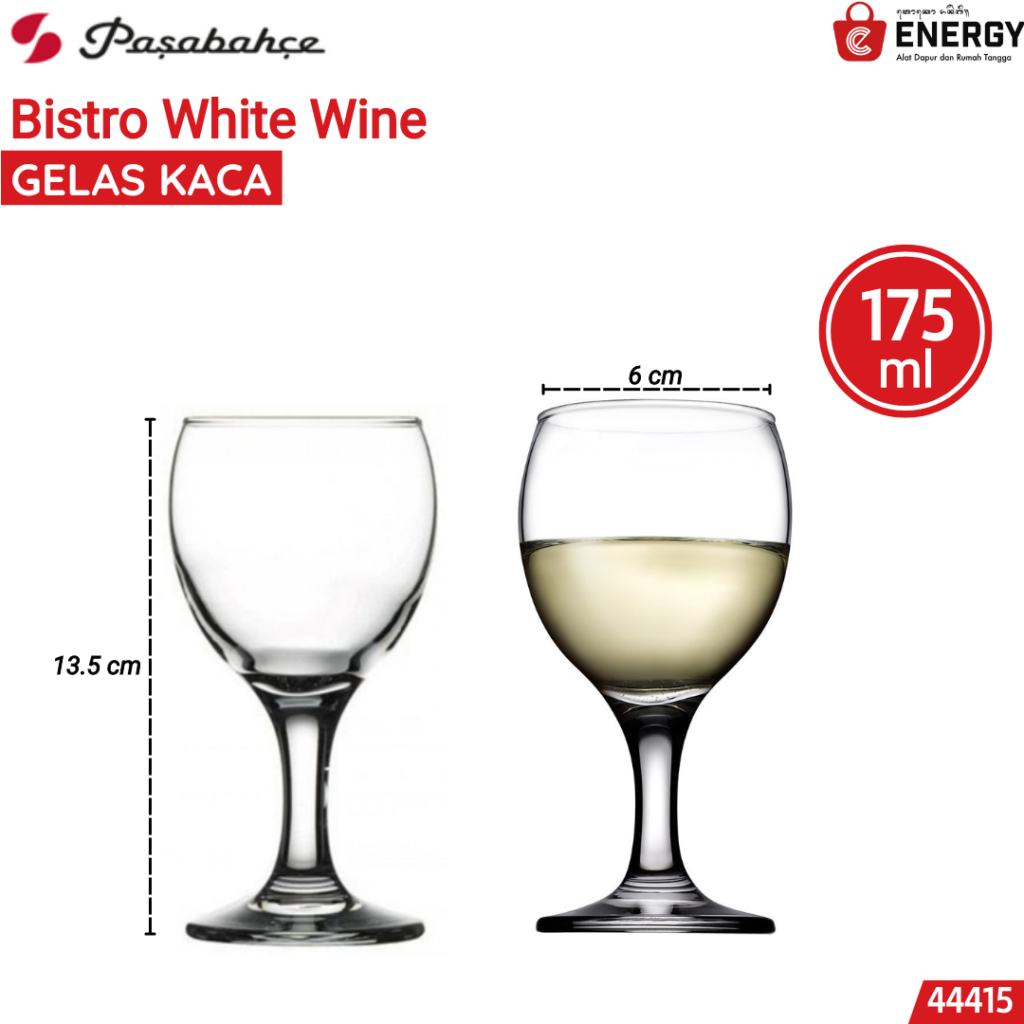 Pasabahce Gelas Wine 175 Ml Energy Bali 6414