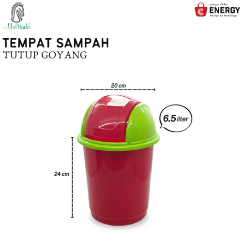 Multindo Tempat Sampah 65 Liter Energy Bali 4342